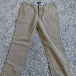 Aeropostale Slim Straight Khakis